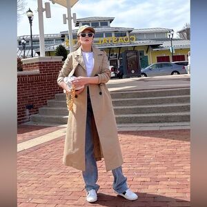 Zara Classic Beige Trench Coat